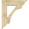 Ekena Millwork Legacy Traditional Rough Sawn Bracket w/ Offset Brace, Douglas Fir, 8"W x 30"D x 34"H BKT0806X30X34LEC01RDF - alternate 3